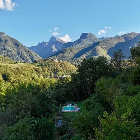 Le Di Rosie, Tuscan Mountain View Apartment, Pool *